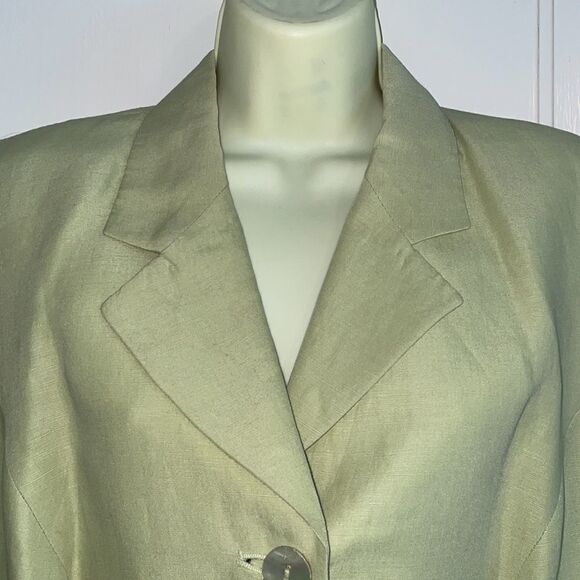Casual Corner Woman light green blazer/jacket - Picture 2 of 11